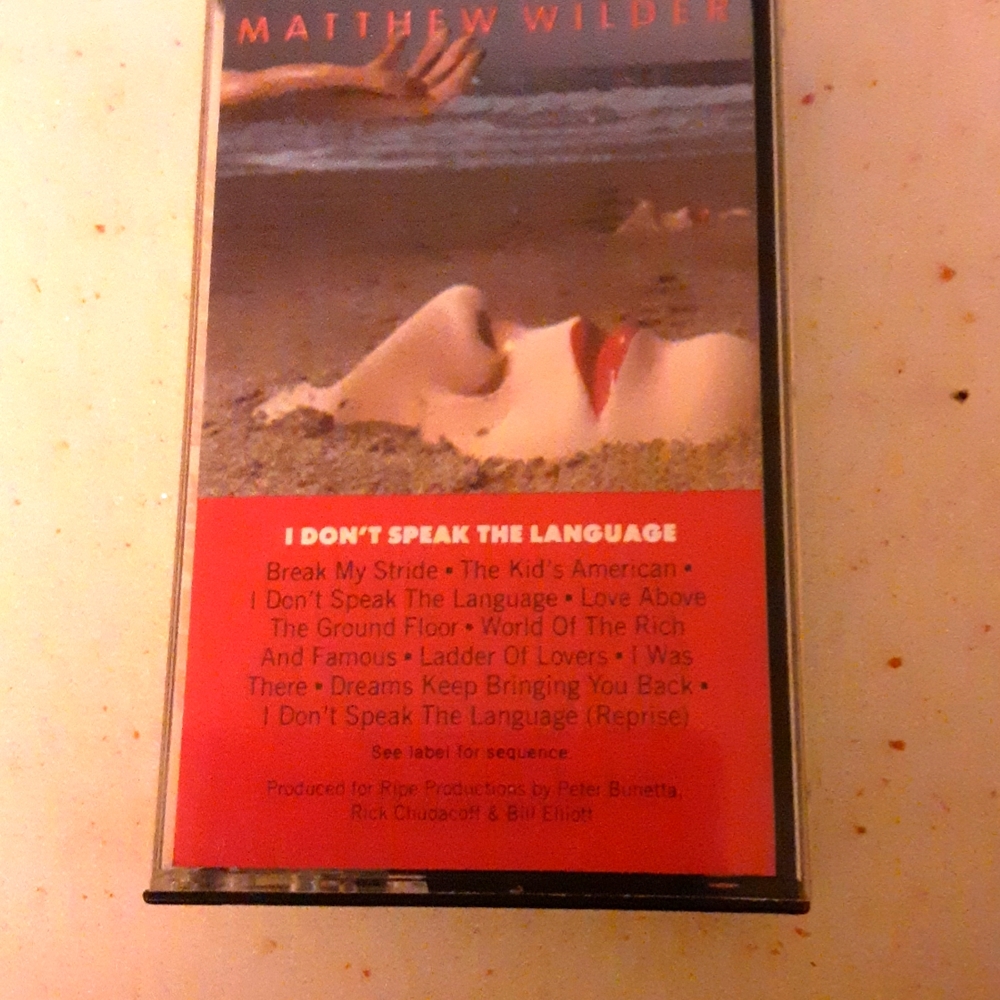 MATHEW WILDER CASSETTE TAPE